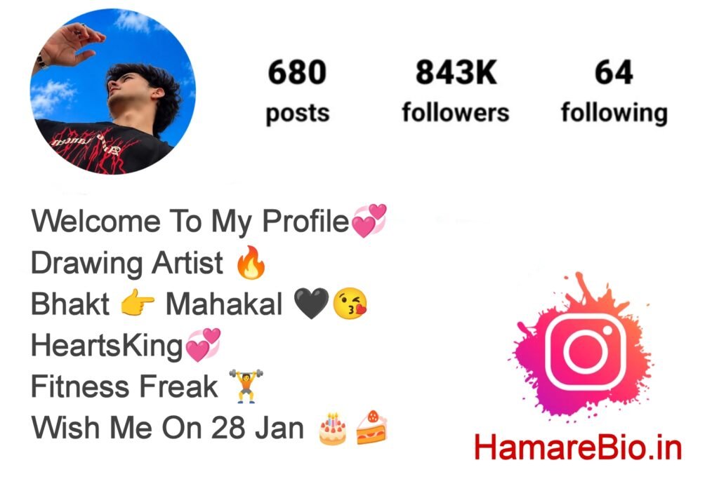 Sketch artist Bio for Instagram