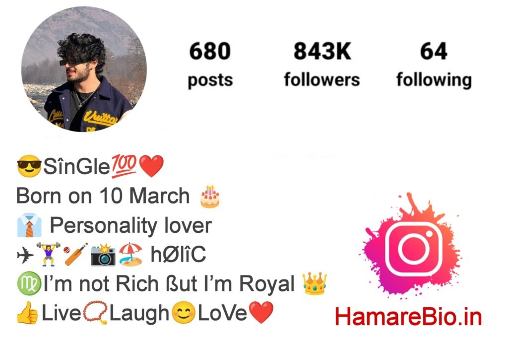 Instagram Bio For Boys With Emoji