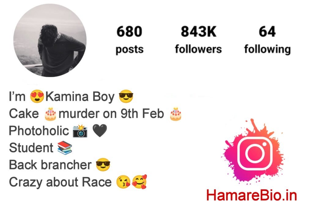Kamina Boy Bio For Instagram
