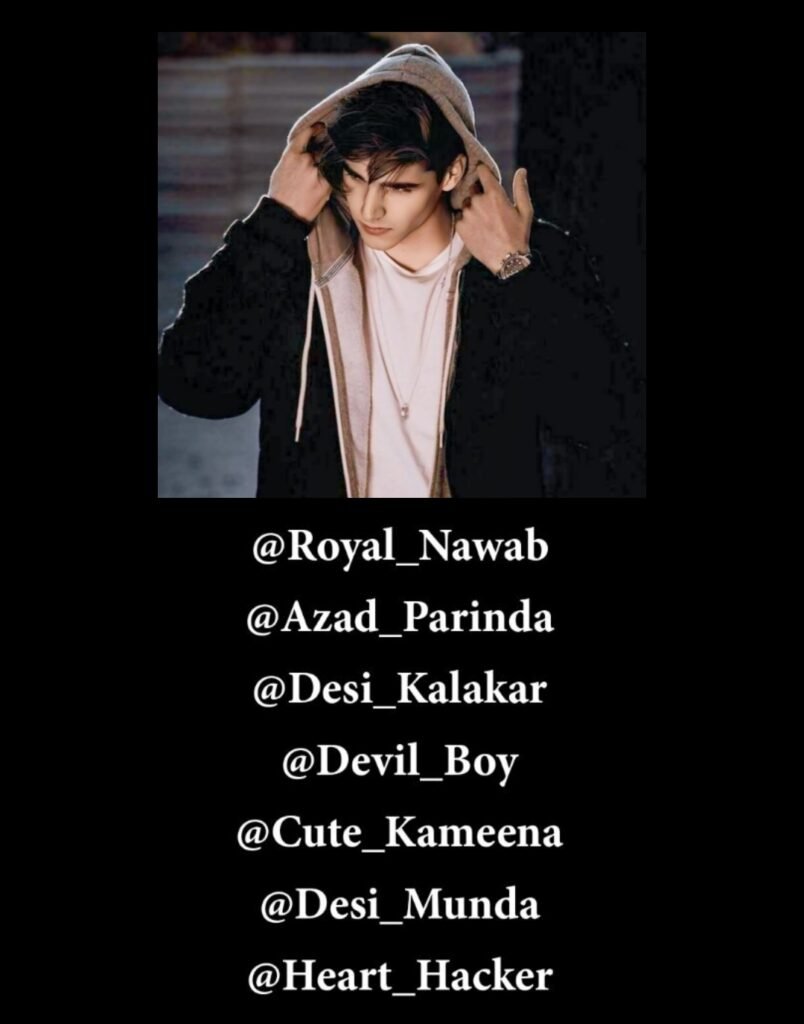 Username For Instagram For Boys
