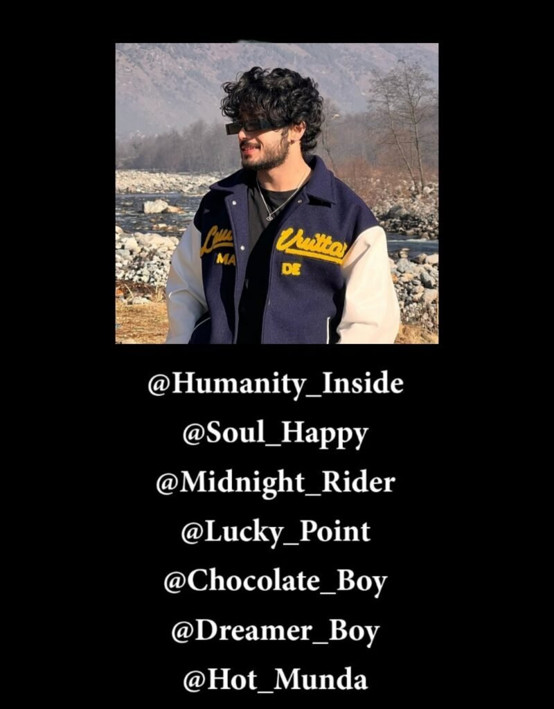 Best Instagram Id Names For Boys