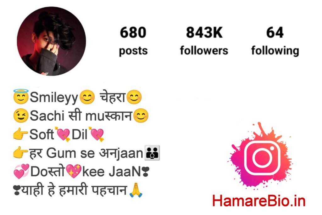 Instagram VIP Bio In Hindi